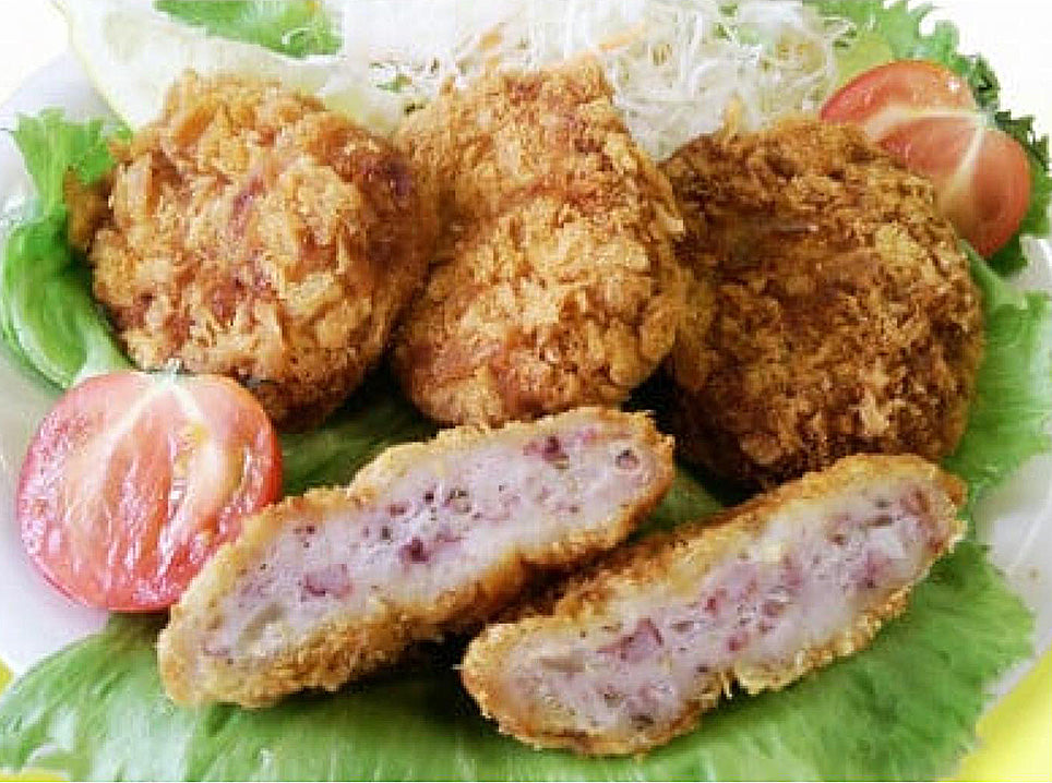 函館イカメンチ